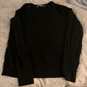 Athleta black xs sweater/sweatshirt